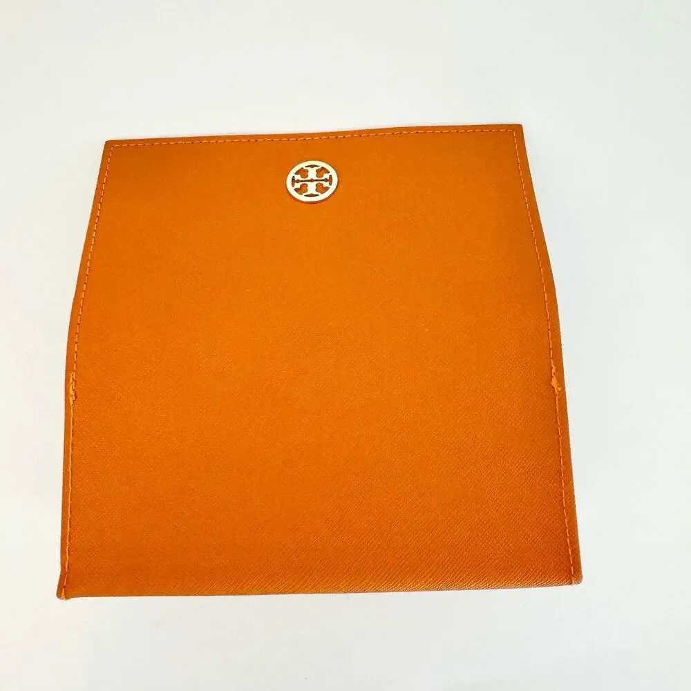 Tory Burch Sunglasses Case Burnt Orange